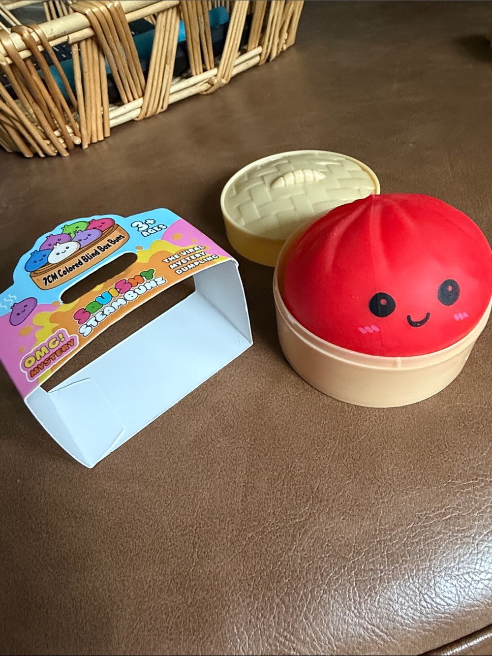 MINI Dumpling Red Shaving Cream Filled- NON RMS- NWT